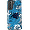 NFL Carolina Panthers Tropical Print Galaxy S21 5G Pro Case