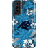 NFL Carolina Panthers Tropical Print Galaxy S21 FE Pro Case