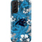 NFL Carolina Panthers Tropical Print Galaxy S21 Plus 5G Pro Case