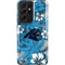 NFL Carolina Panthers Tropical Print Galaxy S21 Ultra 5G Pro Case