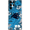 NFL Carolina Panthers Tropical Print Galaxy S21 Ultra 5G Skin