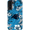 NFL Carolina Panthers Tropical Print Galaxy S22 Plus Pro Case
