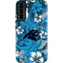 NFL Carolina Panthers Tropical Print Galaxy S22 Plus Pro Case