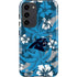 NFL Carolina Panthers Tropical Print Galaxy S23 Plus Pro Case