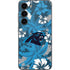 NFL Carolina Panthers Tropical Print Galaxy S23 Skin