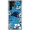 NFL Carolina Panthers Tropical Print Galaxy S24 Ultra Clear Case