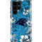 NFL Carolina Panthers Tropical Print Galaxy S24 Ultra Impact Case