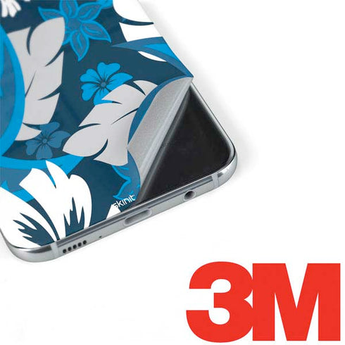 NFL Carolina Panthers Tropical Print Galaxy S8 Skin