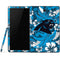 NFL Carolina Panthers Tropical Print Samsung Galaxy Tab Skin