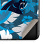 NFL Carolina Panthers Tropical Print Galaxy Z Flip Skin