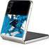 NFL Carolina Panthers Tropical Print Galaxy Z Flip3 5G Skin