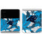 NFL Carolina Panthers Tropical Print Galaxy Z Flip4 5G Skin