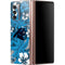 NFL Carolina Panthers Tropical Print Galaxy Z Fold2 5G Skin