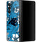 NFL Carolina Panthers Tropical Print Galaxy Z Fold3 5G Skin