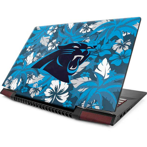 NFL Carolina Panthers Tropical Print Lenovo IdeaPad Skin