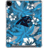 NFL Carolina Panthers Tropical Print iPad Pro 12.9in (2020) Clear Case