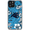 NFL Carolina Panthers Tropical Print iPhone 11 Pro Clear Case