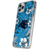NFL Carolina Panthers Tropical Print iPhone 11 Pro Clear Case