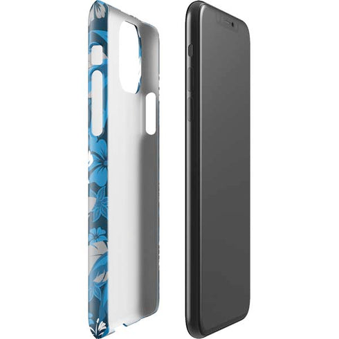NFL Carolina Panthers Tropical Print iPhone 11 Pro Max Lite Case