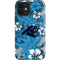 NFL Carolina Panthers Tropical Print iPhone 12 Impact Case