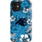 NFL Carolina Panthers Tropical Print iPhone 12 Mini Impact Case