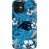 NFL Carolina Panthers Tropical Print iPhone 12 Mini Impact Case