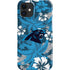 NFL Carolina Panthers Tropical Print iPhone 12 Mini Lite Case