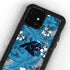 NFL Carolina Panthers Tropical Print iPhone 12 Mini Waterproof Case