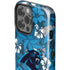NFL Carolina Panthers Tropical Print iPhone 13 Pro Max Impact Case
