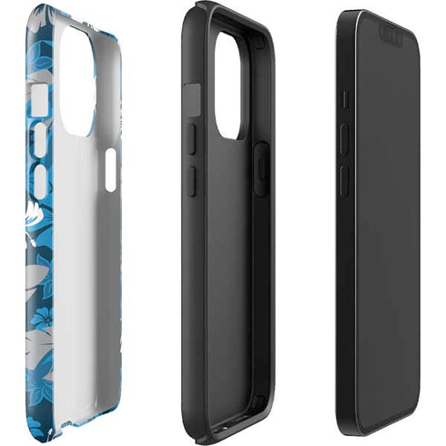 NFL Carolina Panthers Tropical Print iPhone 13 Pro Max Impact Case