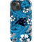 NFL Carolina Panthers Tropical Print iPhone 14 Impact Case