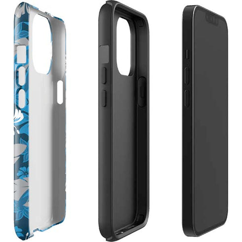 NFL Carolina Panthers Tropical Print iPhone 14 Pro Max Impact Case