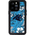 NFL Carolina Panthers Tropical Print iPhone 14 Pro Waterproof Case
