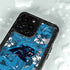 NFL Carolina Panthers Tropical Print iPhone 15 Pro Waterproof Case