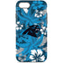 NFL Carolina Panthers Tropical Print iPhone 7 Pro Case