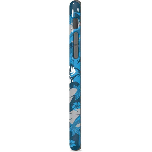 NFL Carolina Panthers Tropical Print iPhone 8 Pro Case