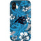 NFL Carolina Panthers Tropical Print iPhone X Pro Case