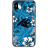 NFL Carolina Panthers Tropical Print iPhone X Skin