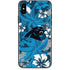 NFL Carolina Panthers Tropical Print iPhone XS Max Skin