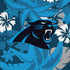 NFL Carolina Panthers Tropical Print iPhone XS Max Skin