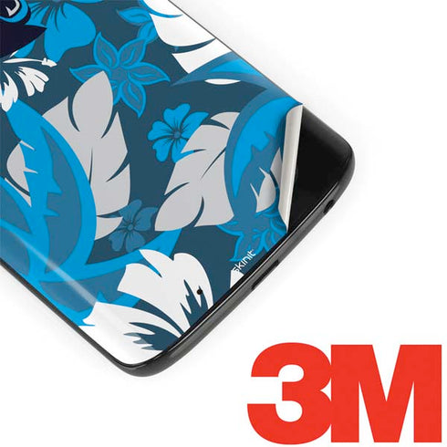 NFL Carolina Panthers Tropical Print Moto G6 Skin