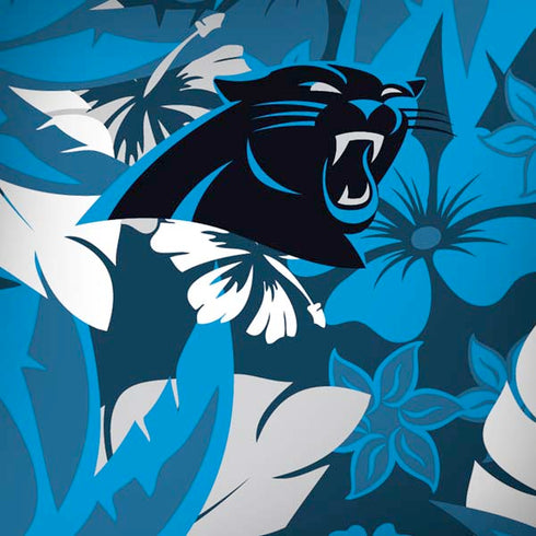 NFL Carolina Panthers Tropical Print Moto G6 Skin