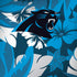 NFL Carolina Panthers Tropical Print Moto G6 Skin