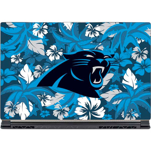 NFL Carolina Panthers Tropical Print MSI GS65 Stealth Laptop Skin