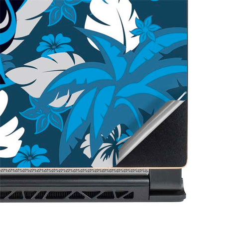 NFL Carolina Panthers Tropical Print MSI GS65 Stealth Laptop Skin