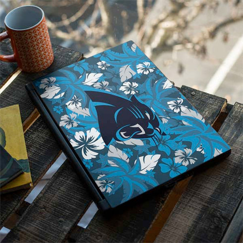 NFL Carolina Panthers Tropical Print MSI GS65 Stealth Laptop Skin