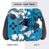 NFL Carolina Panthers Tropical Print Nintendo Switch Bundle Skin