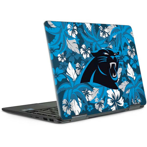 NFL Carolina Panthers Tropical Print Notebook 9 Pro 13in (2017) Skin
