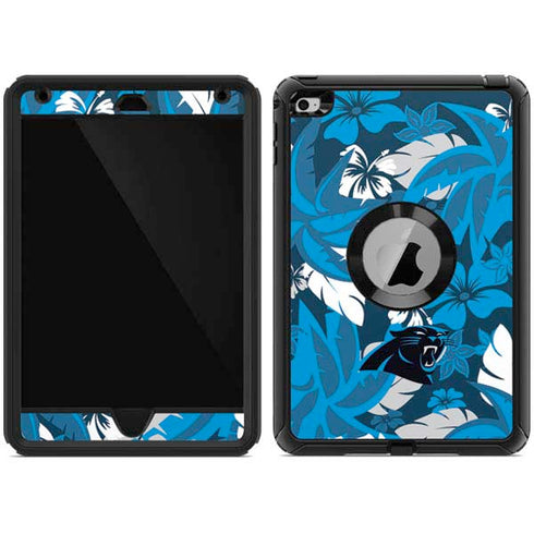 NFL Carolina Panthers Tropical Print Otterbox Defender iPad Skin