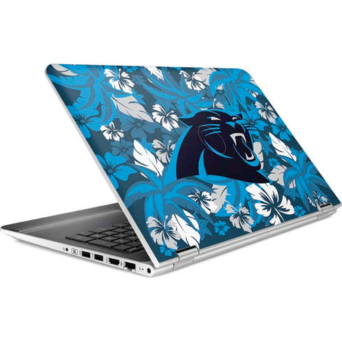 NFL Carolina Panthers Tropical Print HP Pavilion Skin